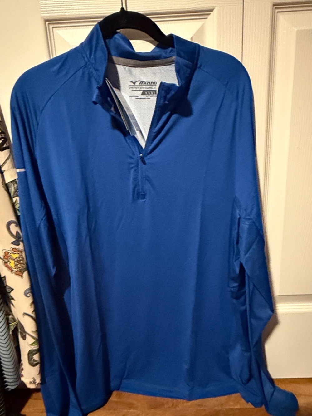 Mizuno Royal Blue women’s Quarter-Zip Athletic Pullover